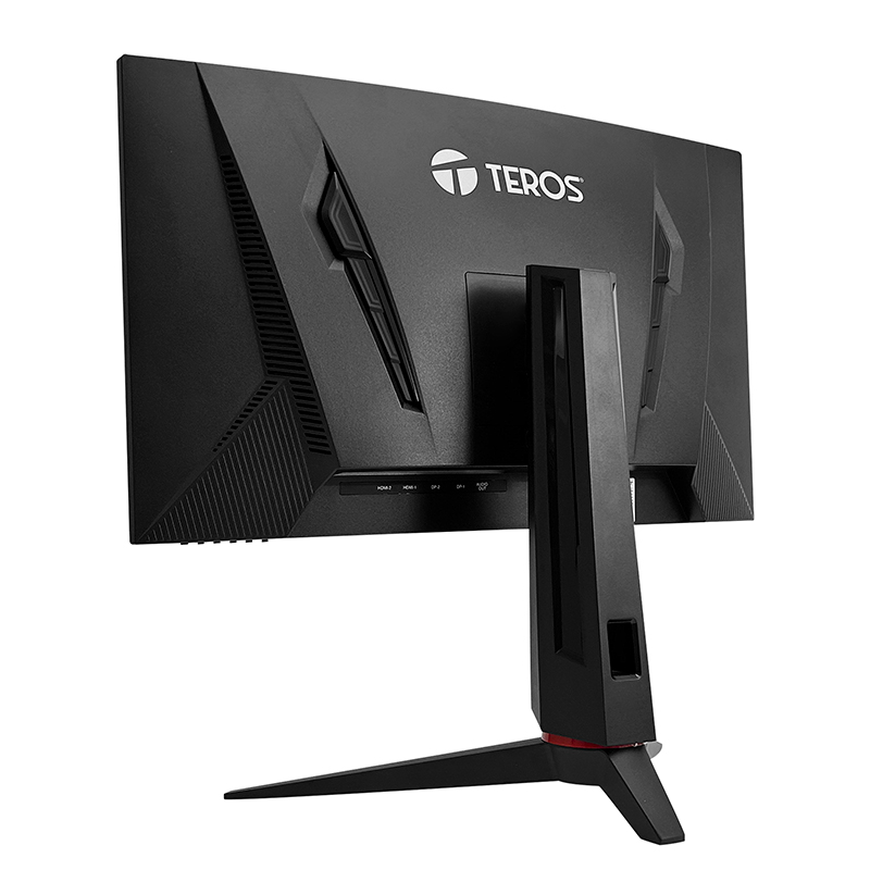 Monitor curvo gaming TEROS TE-2767G 27", QHD VA, 180Hz, 1ms, HDMI, DP, Audio out