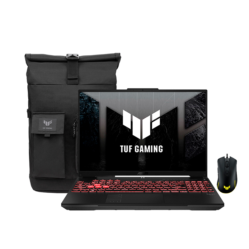 NB ASUS TUF FX607VJB-RL209 F16 16" WUXGA IPS, Core 5 210H hasta 4.8G/8GB DDR5/RTX 3050 6GB