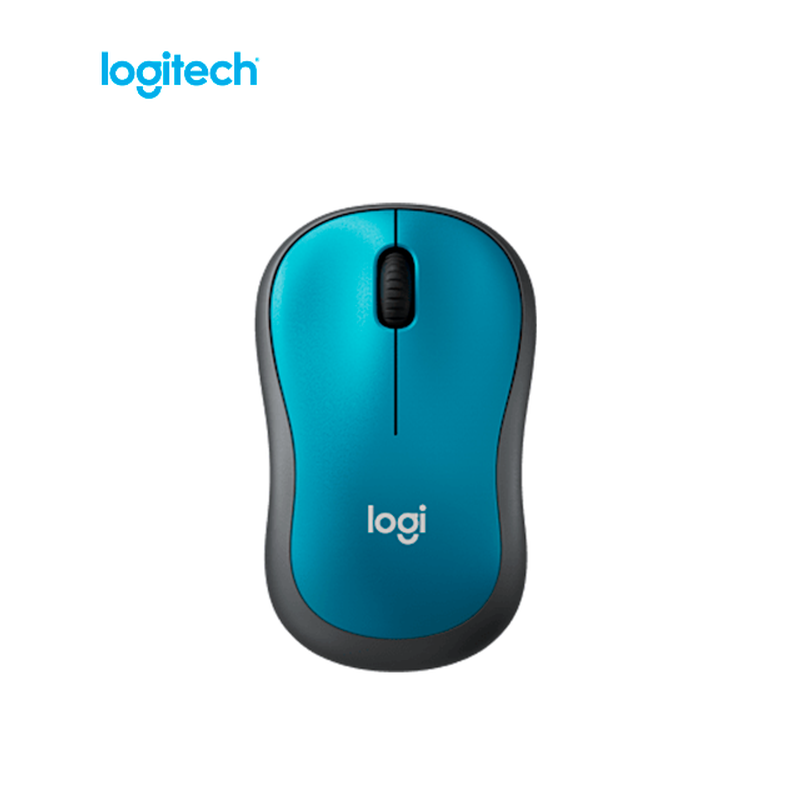 MOUSE LOGITECH M185 WIRELESS BLUE