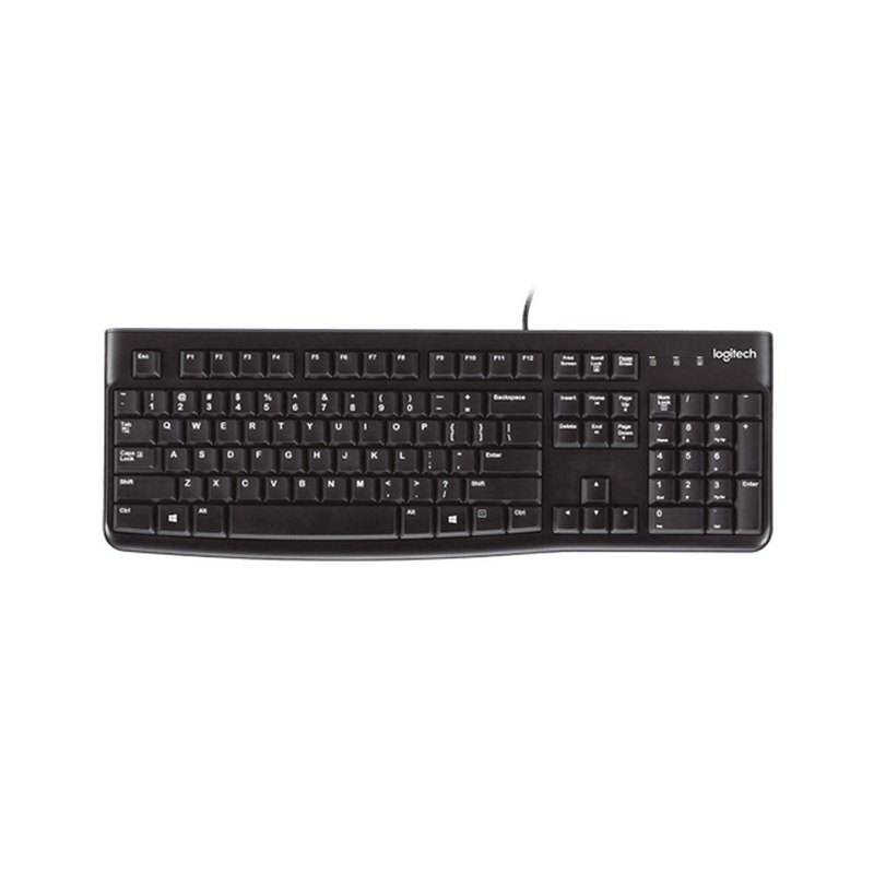 TECLADO LOGITECH K120 BLACK USB