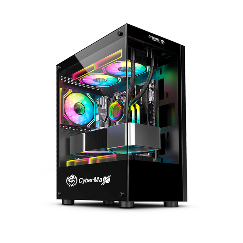 CASE CYBERTEL POSEIDON GAMING CBX C5000 / 3 FANS