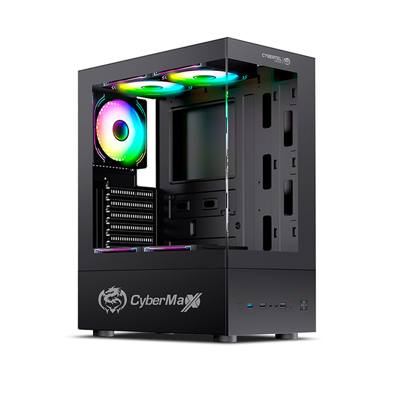 CASE CYBERTEL EPICO GAMING CBX 5008R / 4 FANS ARGB