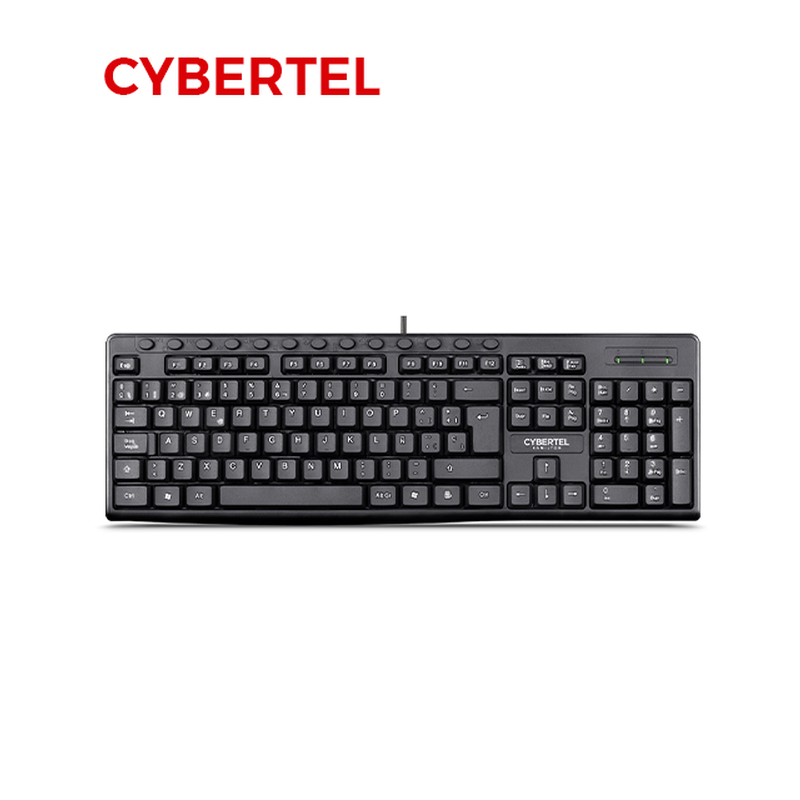 TECLADO CYBERTEL HAMILTON CYB K219 / USB / BLACK