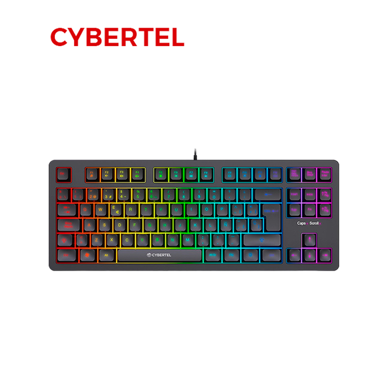 TECLADO CYBERTEL GAMER KILLER CYB K501 USB RAINBOW