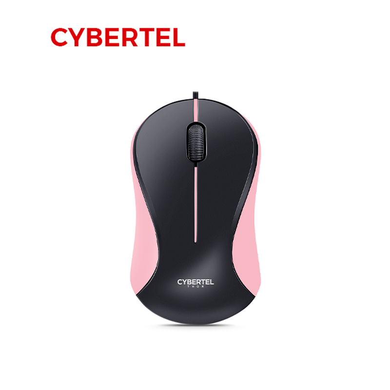 MOUSE CYBERTEL THOR CYB M101P / USB / PINK