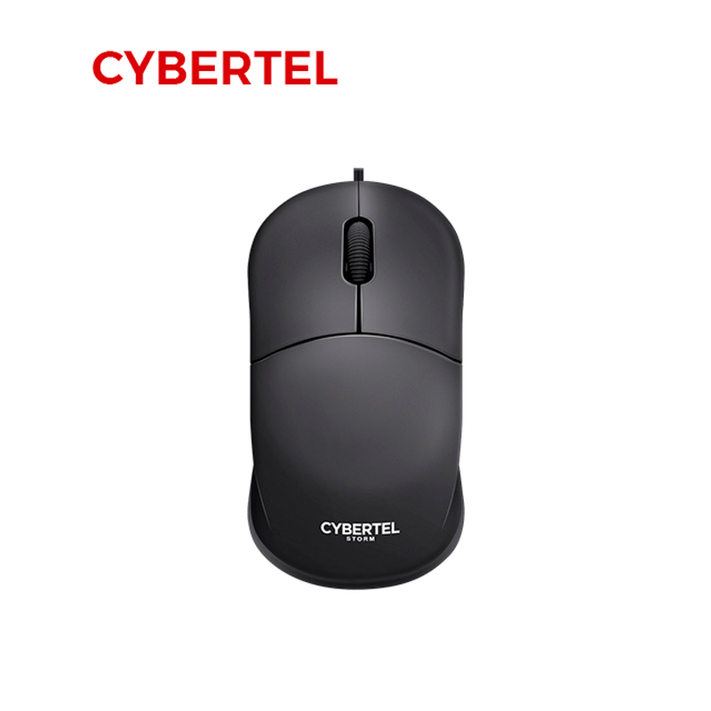MOUSE CYBERTEL STORM CYB M103B / USB / BLACK