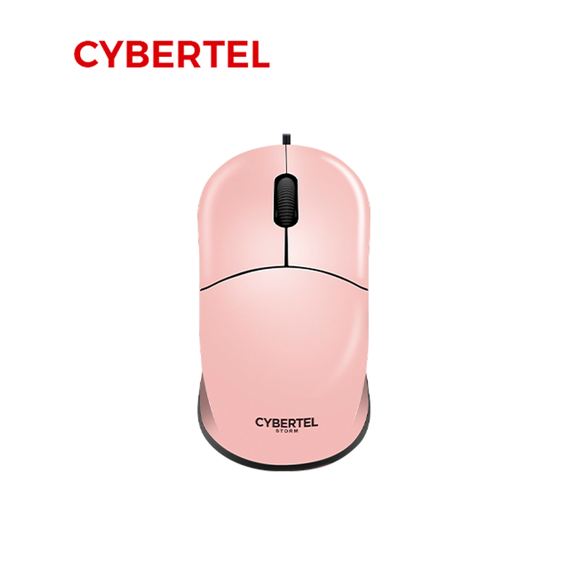 MOUSE CYBERTEL STORM CYB M103P / USB / PINK