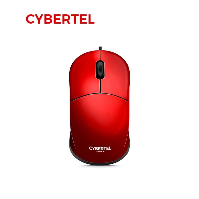 MOUSE CYBERTEL STORM CYB M103XR / USB / RED
