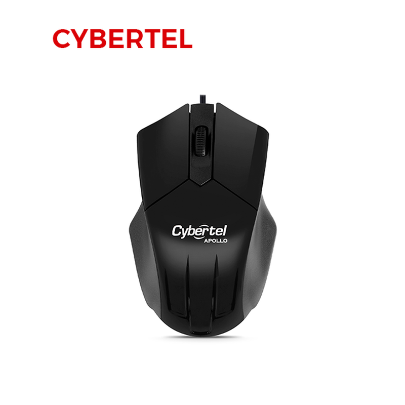 MOUSE CYBERTEL APOLO CYB M203+ / USB / BLACK