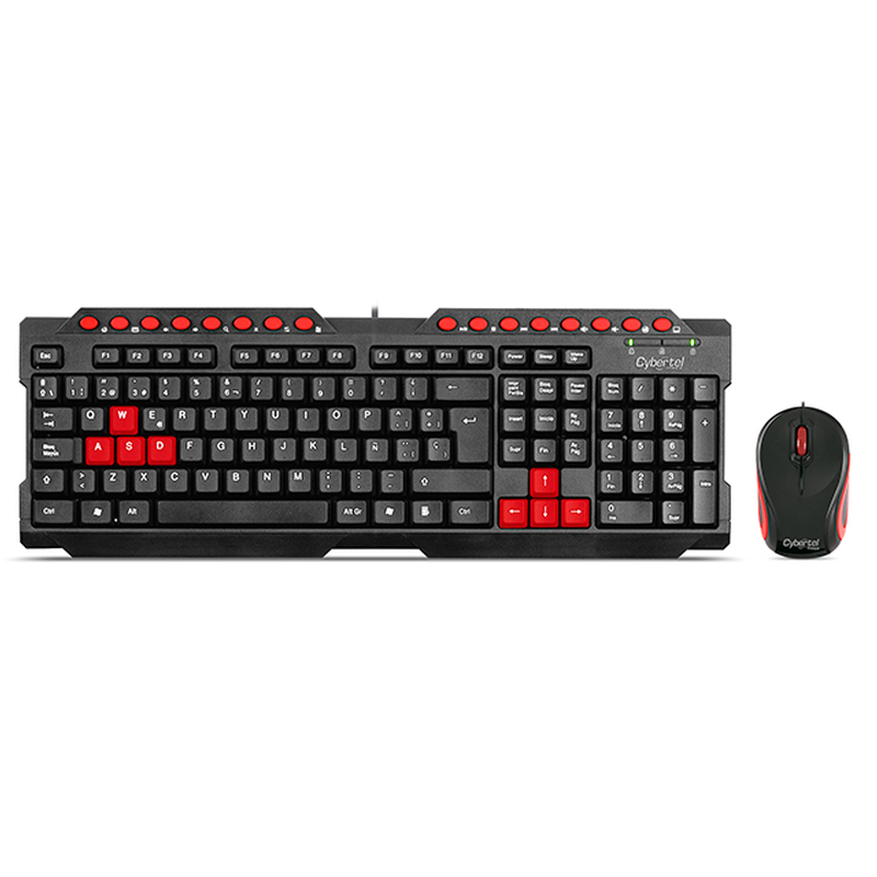 TECLADO + MOUSE CYBERTEL PRINCE CYB T2000 / USB