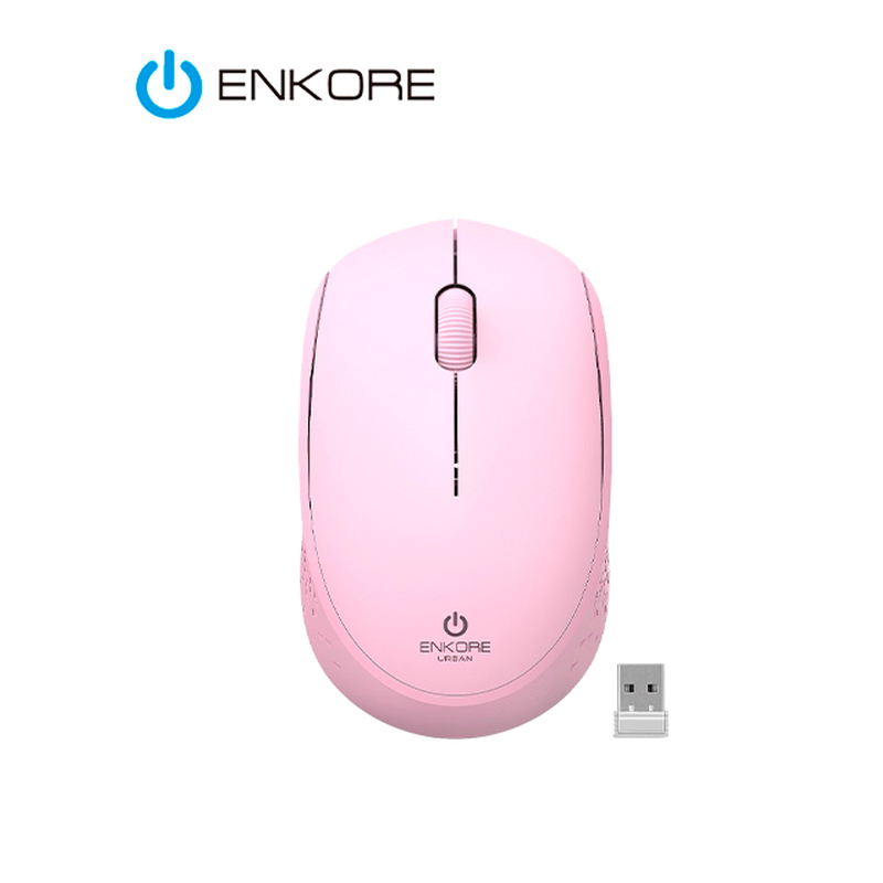 MOUSE ENKORE URBAN EKM 203P / INALAMBRICO / PINK