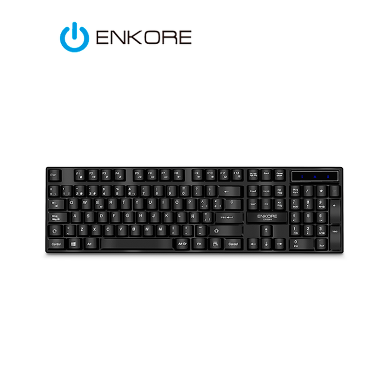 TECLADO ENKORE CITIZEN ENK 313 / USB / BLACK