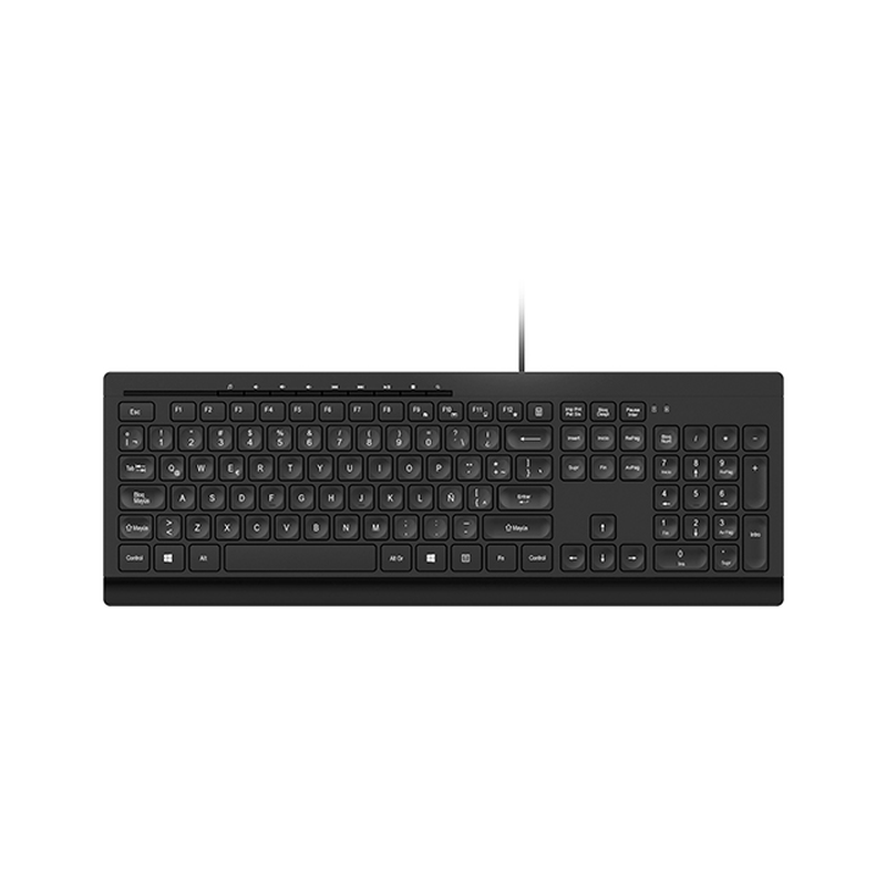 TECLADO KILPXTREME MULTIMEDIA ULTRADELGADO USB KKM-252S