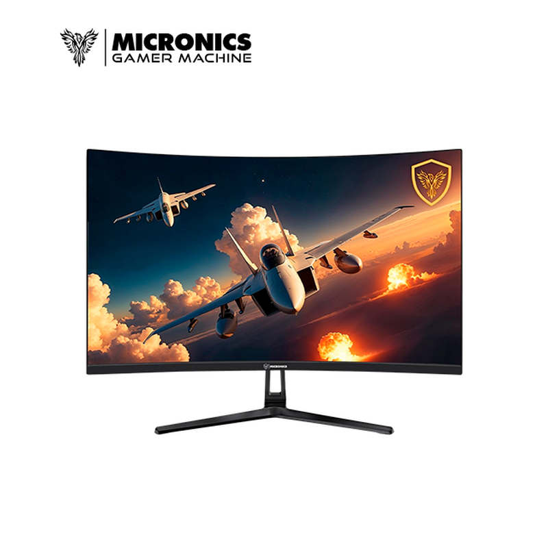 MONITOR MICRONICS GAMER BRICKELL DG24FC / 24″ / FHD / 100HZ / 3MS / CURVO