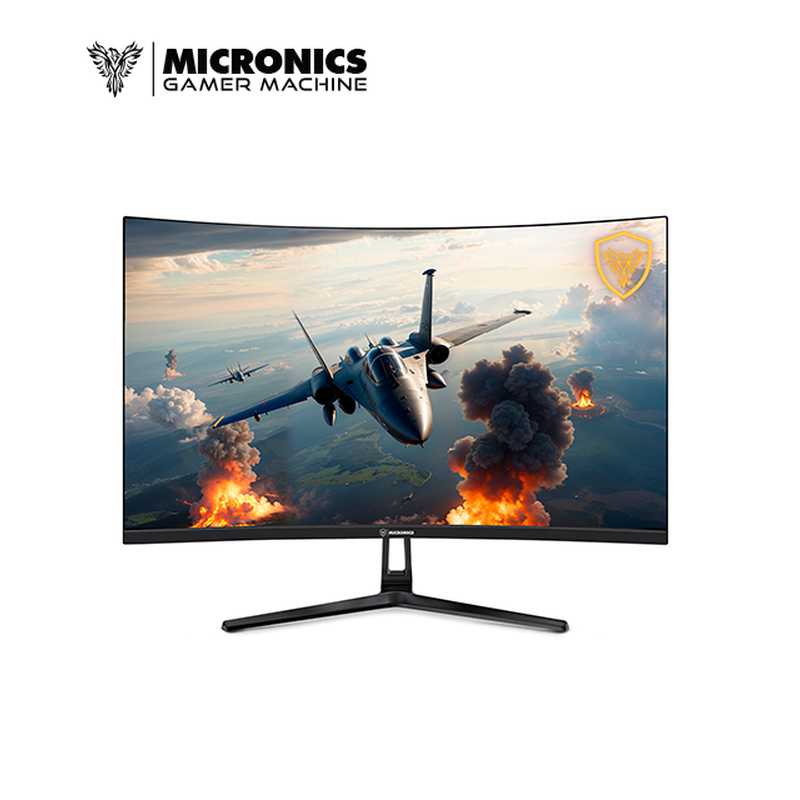 MONITOR MICRONICS GAMER BRICKELL DG27FC / 27″ / FHD / 100HZ / 1MS / CURVO