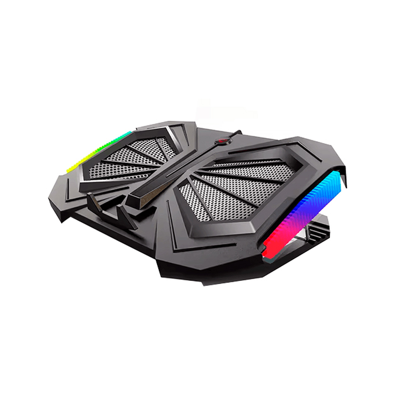 COOLER PAD JEDEL YL-017 / 15.6″ / 2 FAN / PLASTIC + IRON MESH