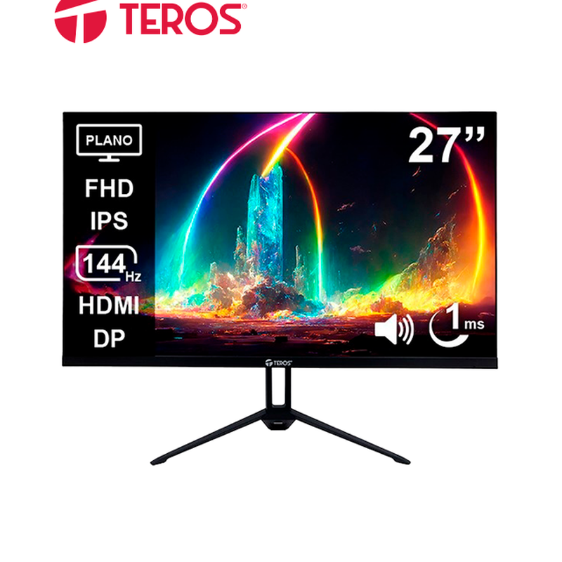 MONITORE TEROS TE-2714S / 27″ / FHD / IPS / HDMI / DP / 144HZ
