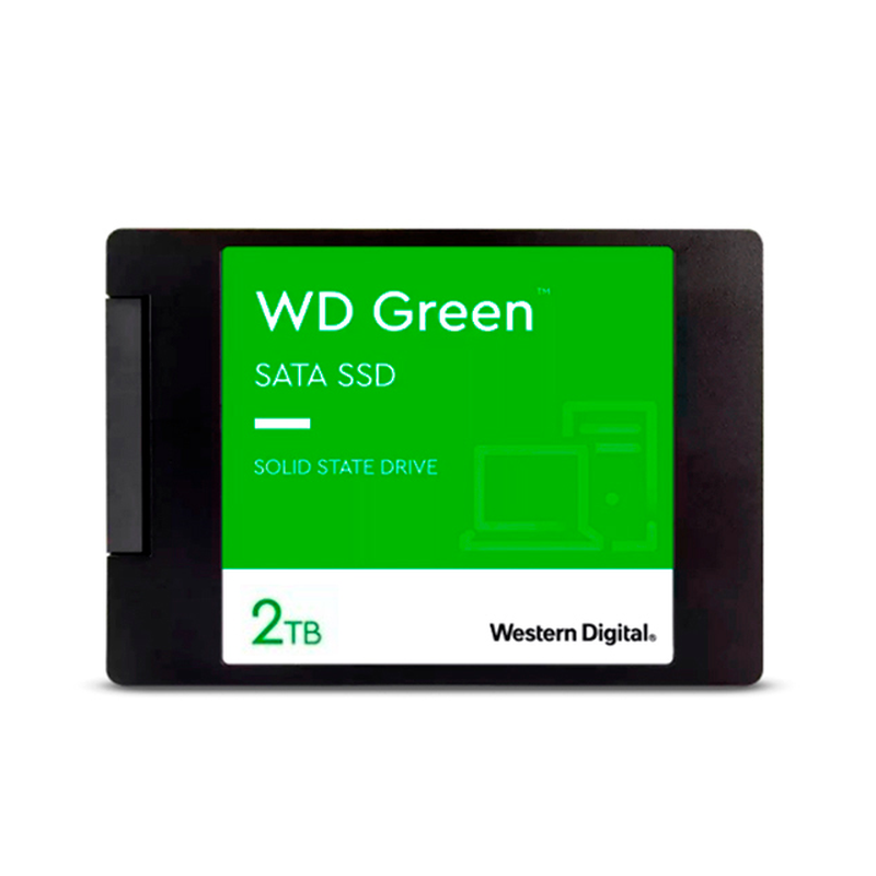 UNIDAD DE ESTADO SOLIDO WD GREEN 2TB / SATA / 2.5″