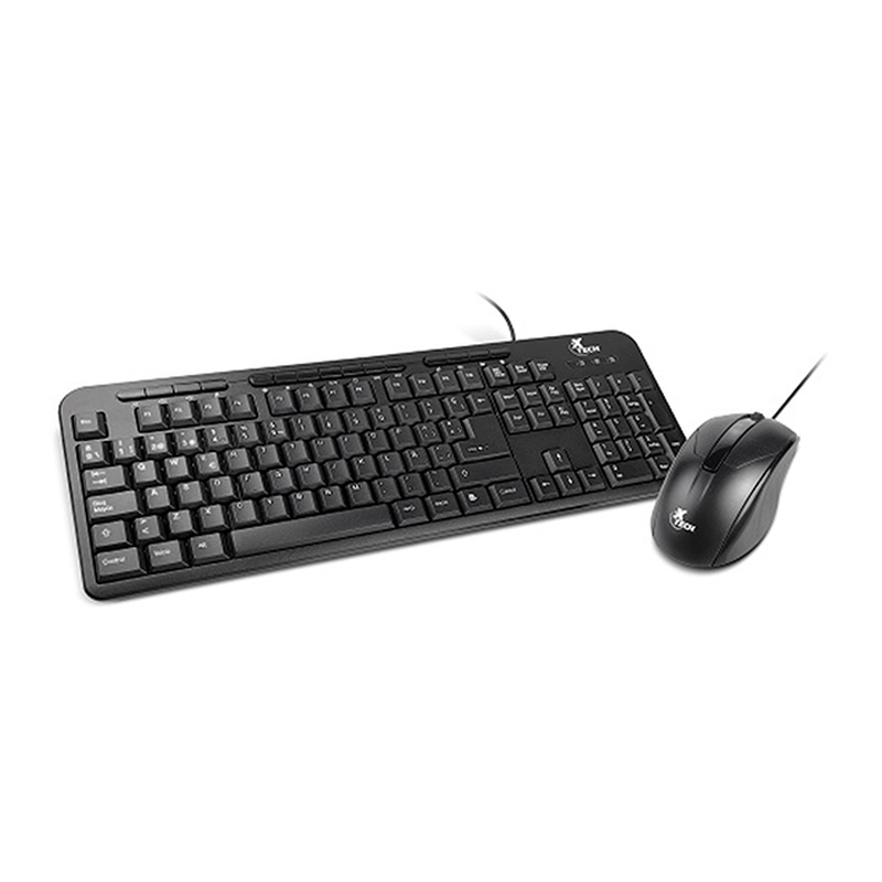 TECLADO Y MOUSE XTECH USB XTK301S